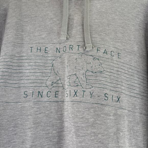 The North Face Men's Grey Since Sixty-Six Bear Graphic Sweatshirt Size Large - Picture 2 of 7